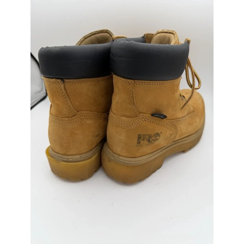Timberland PRO 65030 Waterproof Work Boots Men's 6.5 M Wheat Soft Toe.    1779